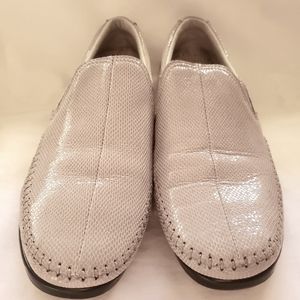 Women's SAS snakeskin moccasin